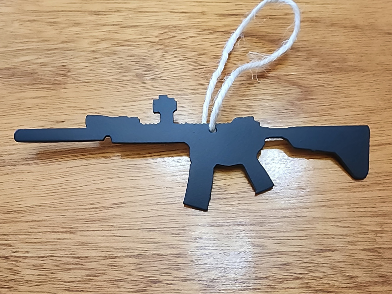 Gun Ornament