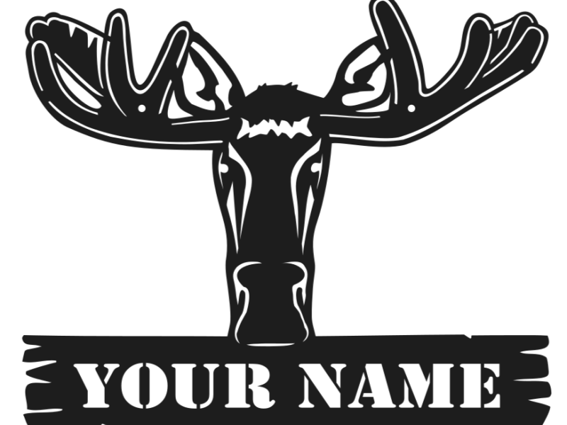 Moose Custom Sign